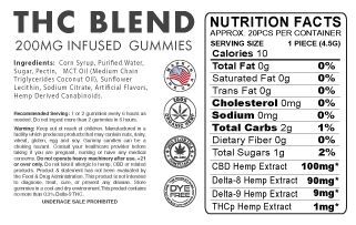 GoldenGoat_Gummies_NF_THCBLEND_NutritionFacts_102425 GoldenGoat Gummies NF THCBLEND NutritionFacts 102425 - Our delicious <strong>THC-Blend Gummies</strong> are infused with <a href="https://goldengoatcbd.com/product-category/delta-8/gummies/">Delta-8</a>, THC-P and Delta-9 and may provide a therapeutic, cannabis-like effect. <strong>Key Facts</strong> • 20 Infused Gummies per jar <em>• 200mg of pure Delta-8, THC-P, DELTA-9 each piece</em> • Vegan-friendly pectin-based gummies (No Gelatin) <em>• Made here in the USA.</em> • Extremely Potent <em>• Lab Tested</em>