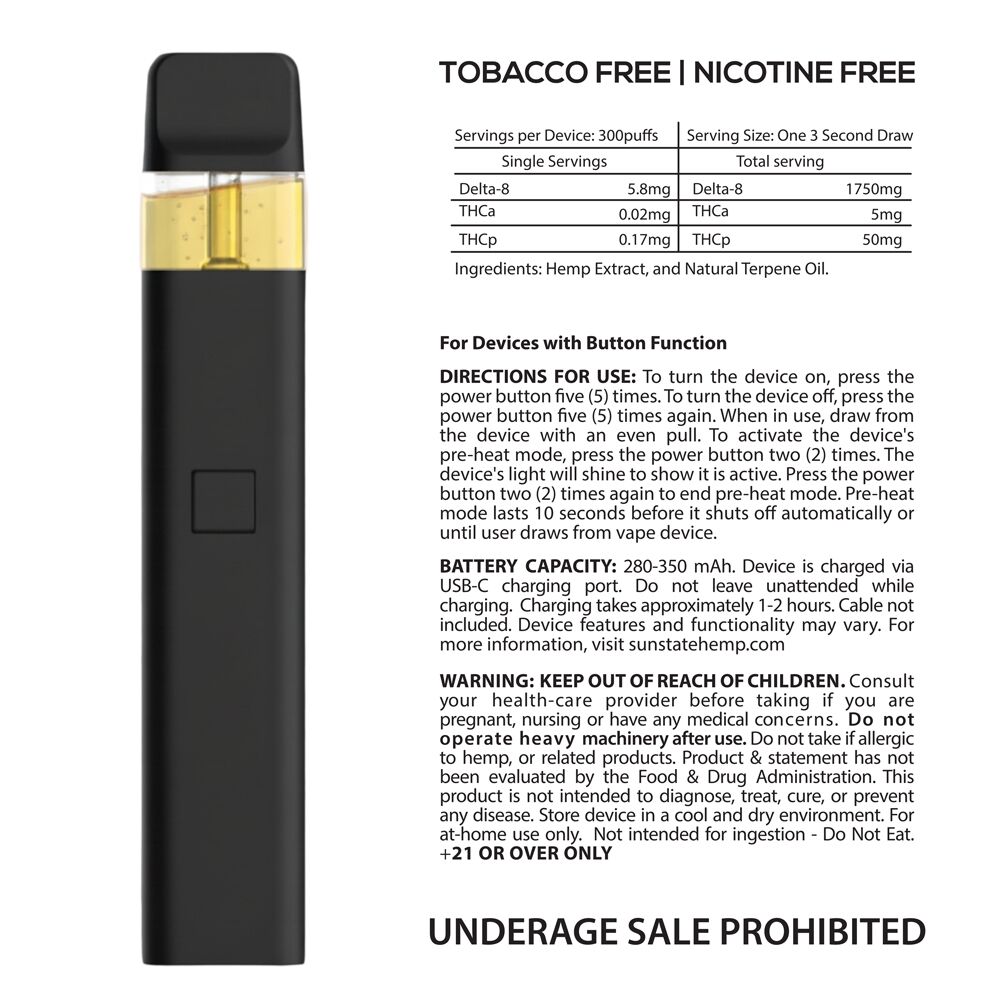 SS-UB-DIsposable-Vape-Bag-2mL-NF SS UB DIsposable Vape Bag 2mL NF - <strong>It’s time to relax, and take life easy with the terpenes of our fully-loaded Ultra Blend disposable</strong> <strong>Key Facts</strong> <ul> <li>1800mg of our Ultra Blend cannabinoids – Delta 8 1750mg, THC-P 50mg, and THC-A 5mg</li> <li>Approximately 300 puffs per device</li> <li>Lab Tested for purity and quality</li> <li>6 Rechargeable device vape pens</li> <li>Tobacco-Free, Nicotine-Free</li> </ul>