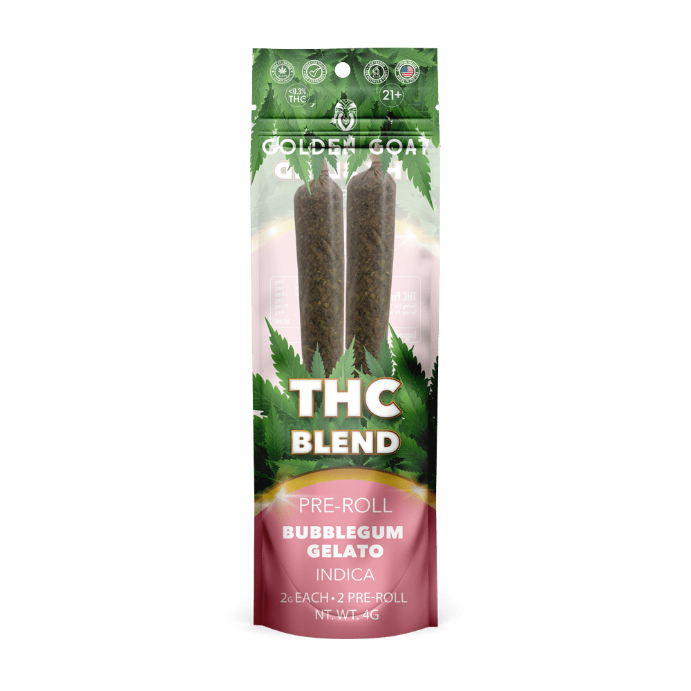 THCBlend-Pre-roll_BG THCBlend Pre roll BG - Our <strong data-start="39" data-end="63">THC Blend Pre-Rolls</strong> offer the perfect solution. Packed with THC-A rich strains, these pre-rolls provide all the therapeutic benefits of cannabis — without the psychoactive effects. Perfect for those who want to enjoy the healing properties of cannabis in a convenient, ready-to-smoke form. Whether you’re seeking relief or just a moment of relaxation, our THC-A blend pre-rolls deliver a smooth, calming experience every time. Try them today! <strong>Key Facts</strong> <ul> <li>Natural RAW Cone</li> <li><em>Crutch Mouthpiece</em></li> <li>Multiple Strains</li> <li><em>Made in the USA</em></li> <li>Potent and Effective</li> <li><em>Lab Tested</em></li> </ul>