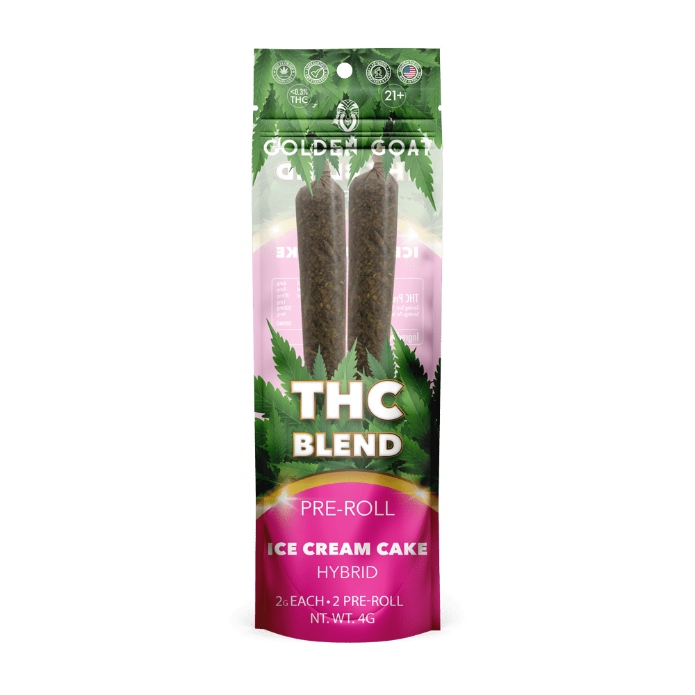 THCBlend-Pre-roll_ICC THCBlend Pre roll ICC - Our <strong data-start="39" data-end="63">THC Blend Pre-Rolls</strong> offer the perfect solution. Packed with THC-A rich strains, these pre-rolls provide all the therapeutic benefits of cannabis — without the psychoactive effects. Perfect for those who want to enjoy the healing properties of cannabis in a convenient, ready-to-smoke form. Whether you’re seeking relief or just a moment of relaxation, our THC-A blend pre-rolls deliver a smooth, calming experience every time. Try them today! <strong>Key Facts</strong> <ul> <li>Natural RAW Cone</li> <li><em>Crutch Mouthpiece</em></li> <li>Multiple Strains</li> <li><em>Made in the USA</em></li> <li>Potent and Effective</li> <li><em>Lab Tested</em></li> </ul>