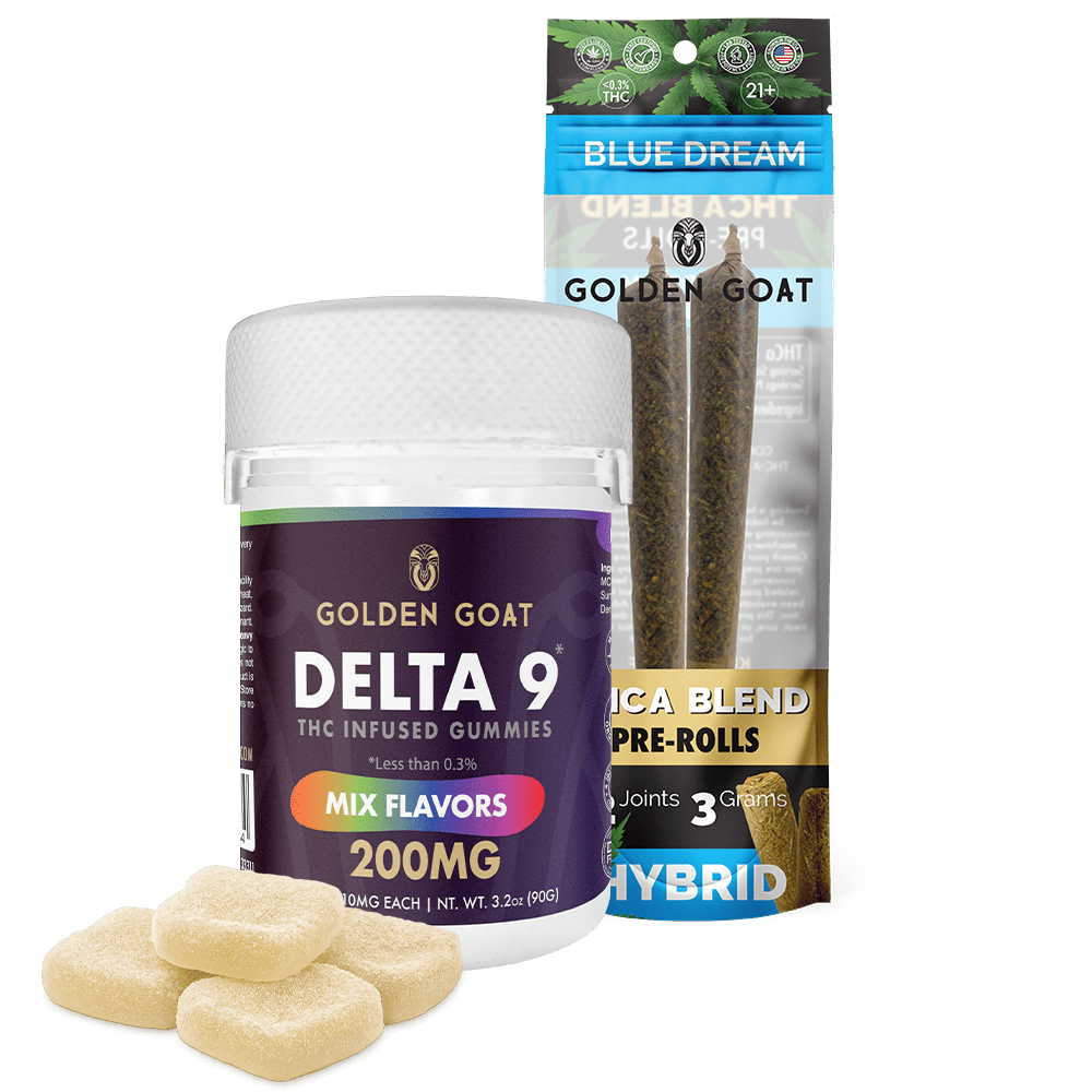 Delta-THC-2pk Delta THC 2pk - <h3 data-path-to-node="12">What to Expect from The Premier Bundle</h3> <ul> <li>Delta 9 Infused Gummies 200mg</li> <li>THCa Blend 2 Pack Pre-Roll</li> </ul> <h3 data-path-to-node="12">Highlights & Key Facts:</h3> <ul data-path-to-node="13"> <li> <p data-path-to-node="13,0,0">Light up a pre-roll for an instant, heavy-hitting lift.</p> </li> <li> <p data-path-to-node="13,0,0">A deep, long-lasting wave of the Delta-9 gummies to smoothly coast in.</p> </li> <li> <p data-path-to-node="13,1,0">Sourced entirely from top-tier, legally compliant USA industrial hemp.</p> </li> <li> <p data-path-to-node="13,2,0">Every single batch is independently tested to guarantee exact cannabinoid potency, maximum purity, and absolute safety.</p> </li> </ul>