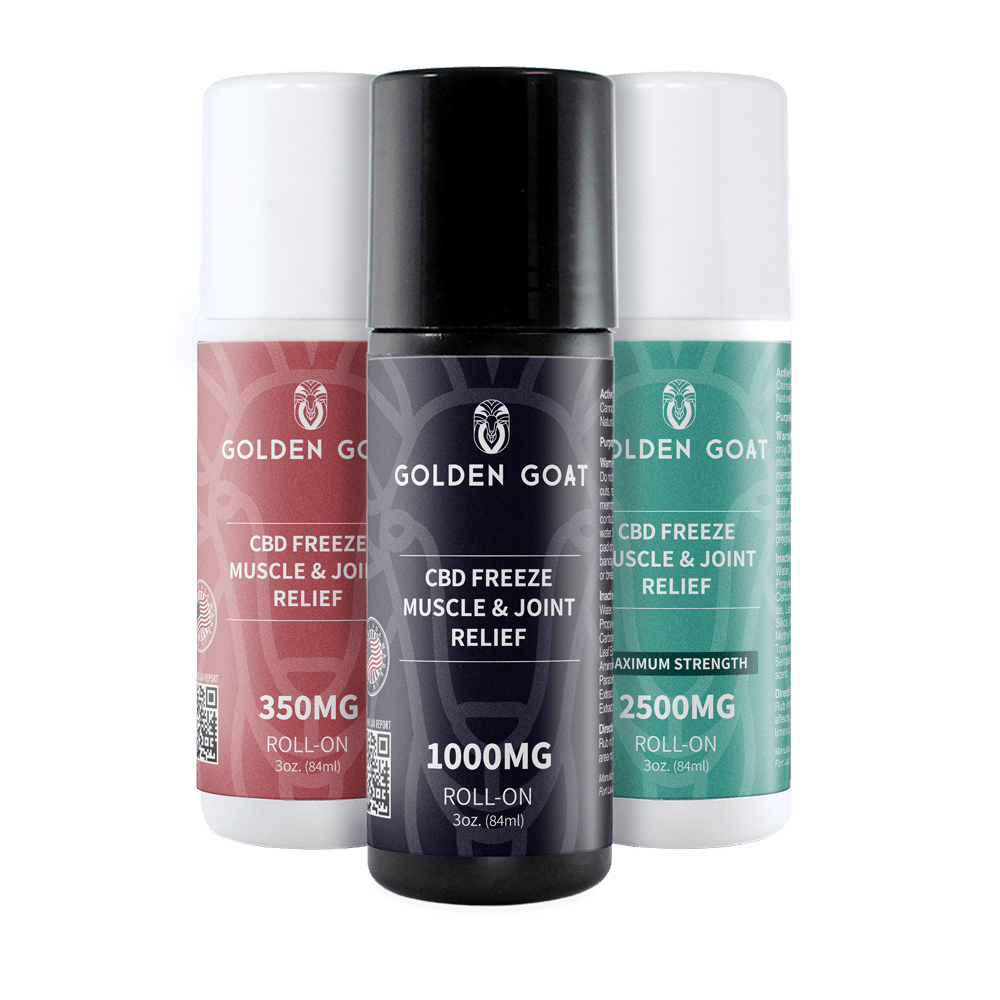 CBD Roll On | Pain Relief with CBD Pain Freeze – 3oz